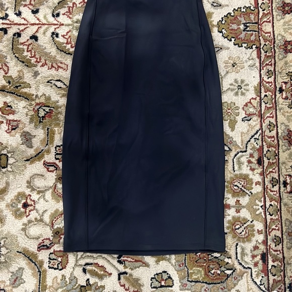 LuLu Lemon Long Black Tank Dress - Picture 3 of 5